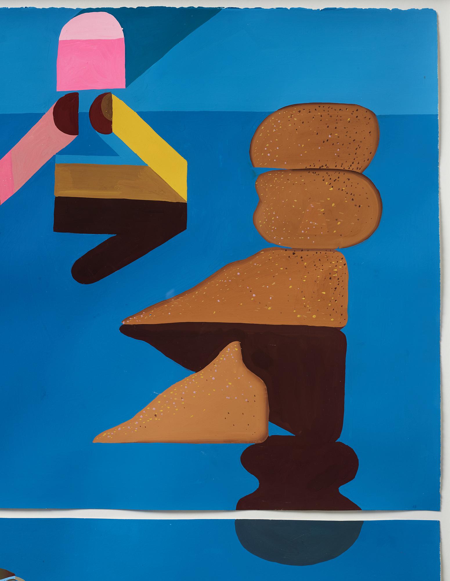 Keegan McHargue, executed in 2006, gouache on paper.