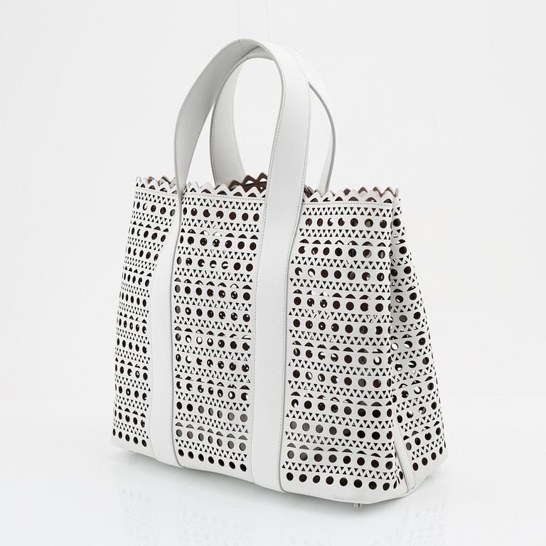 Alaïa, A 'Cabas Pression' tote bag.