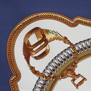 SCARF, siden, "Reprise", Philippe Ledoux, Hermès, Paris, 1900/2000-tal.