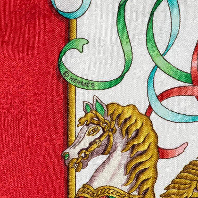 Hermès, scarf, "Luna Park".