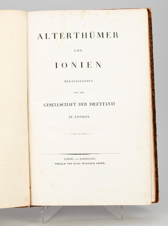 BOK, "Alterthümer von Ionien", Leipzig o Darmstadt.