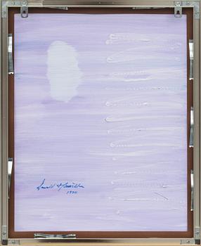 DONALD HAMILTON FRASER, blandteknik, signerad och daterad 1990 a tergo, bok medföljer.