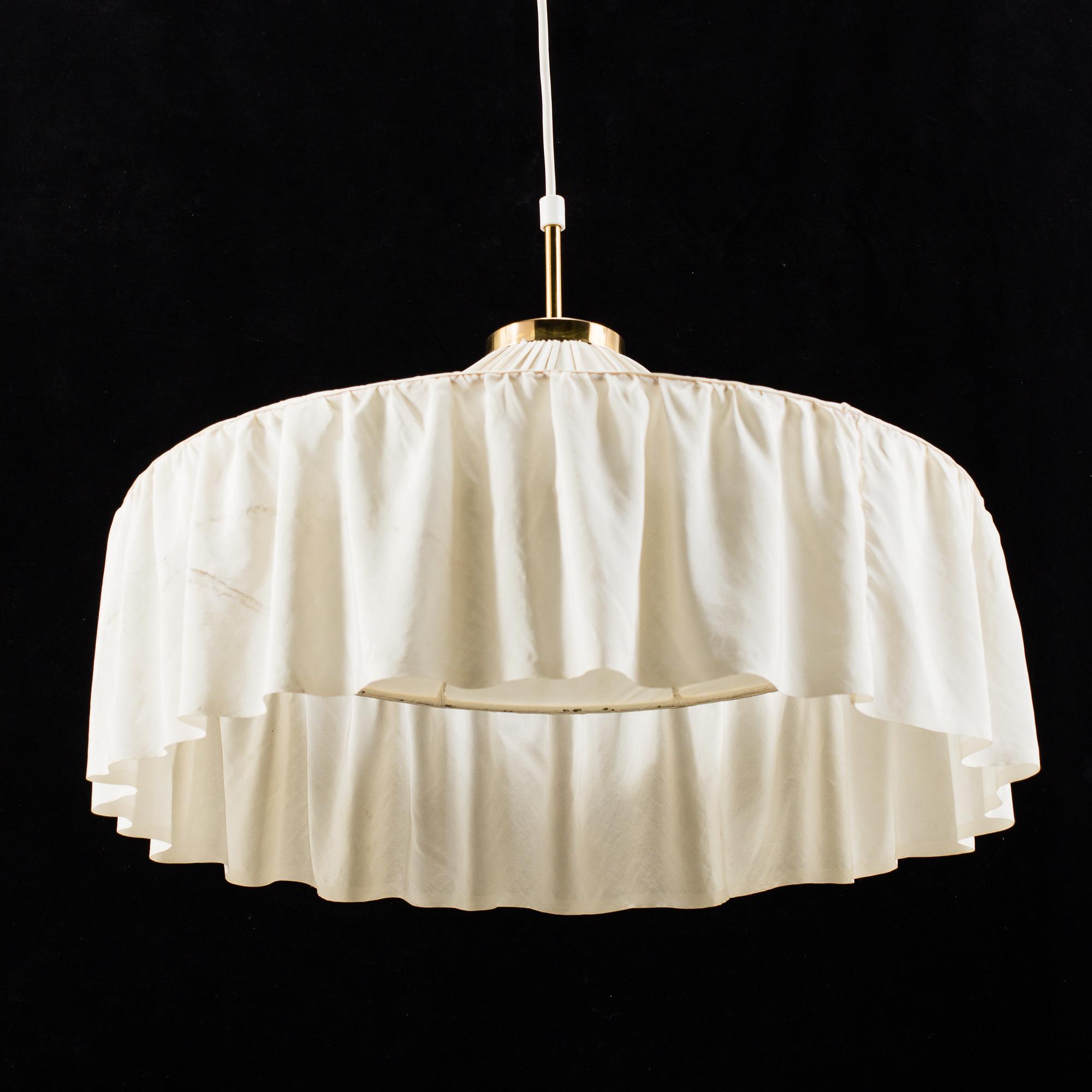 An end of the 20th century model 2560 ceiling light by Josef Frank, Firma Svenskt Tenn.
