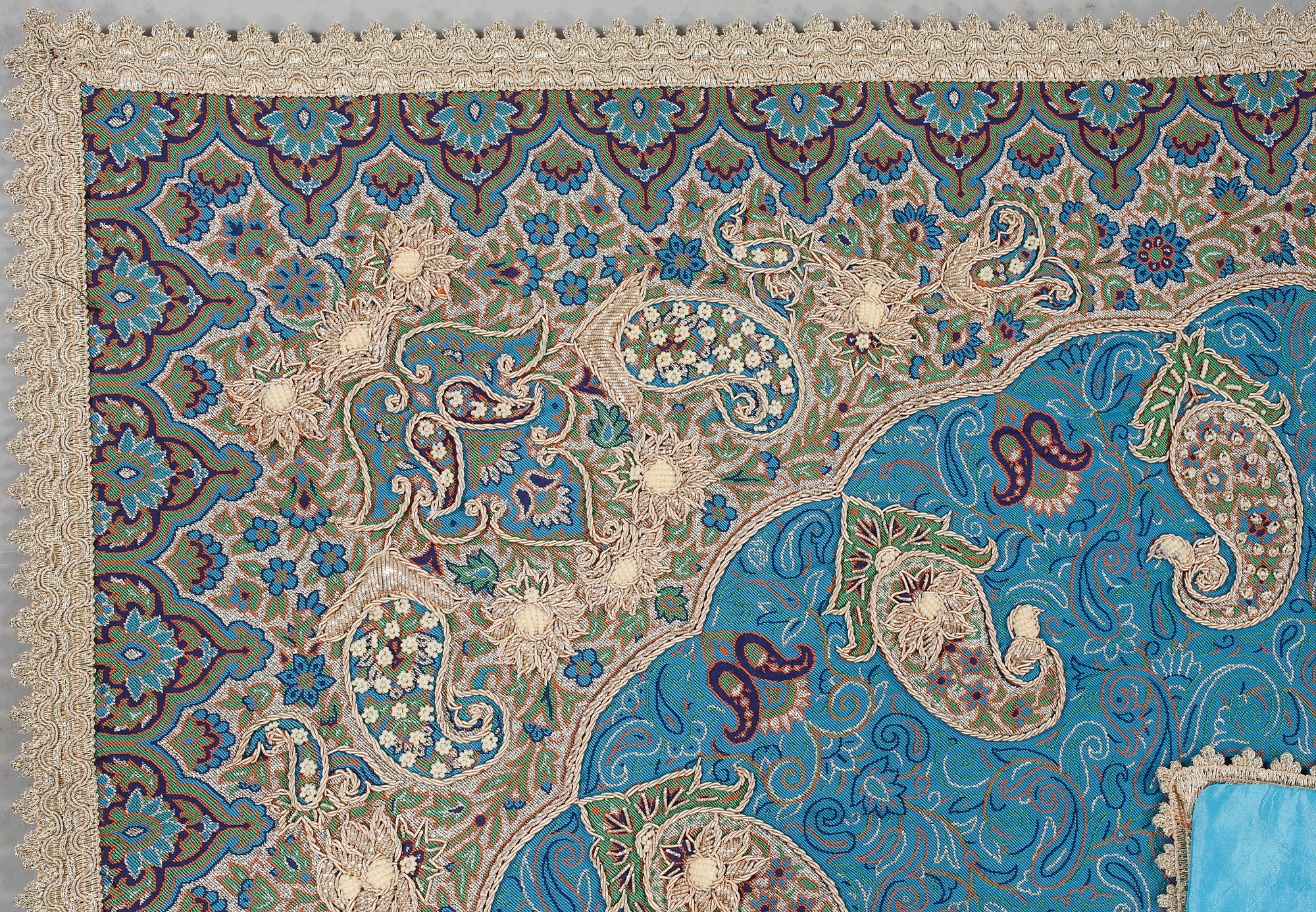 BRODYR, möjligen Yazd, 1900-talets slut, 99 x 99 cm.