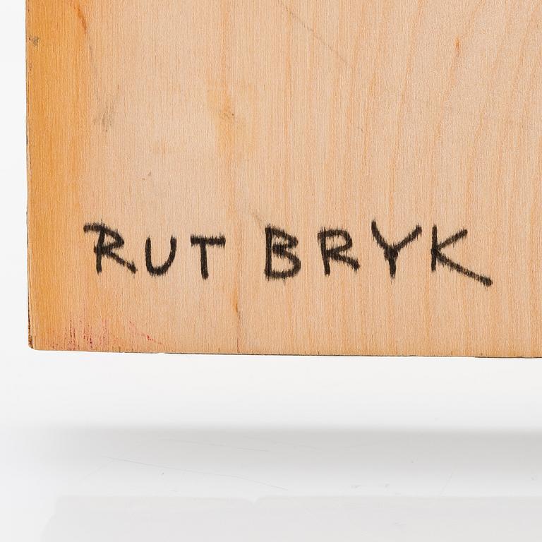Rut Bryk, relief, keramik, signerad Rut Bryk.