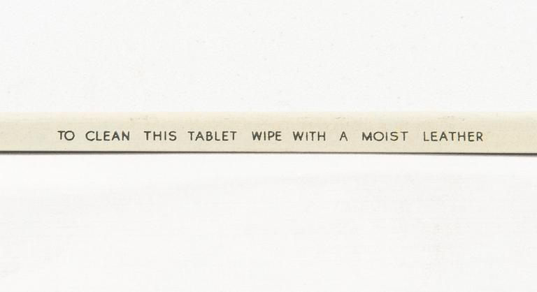Advertising sign from the mid-20th century.