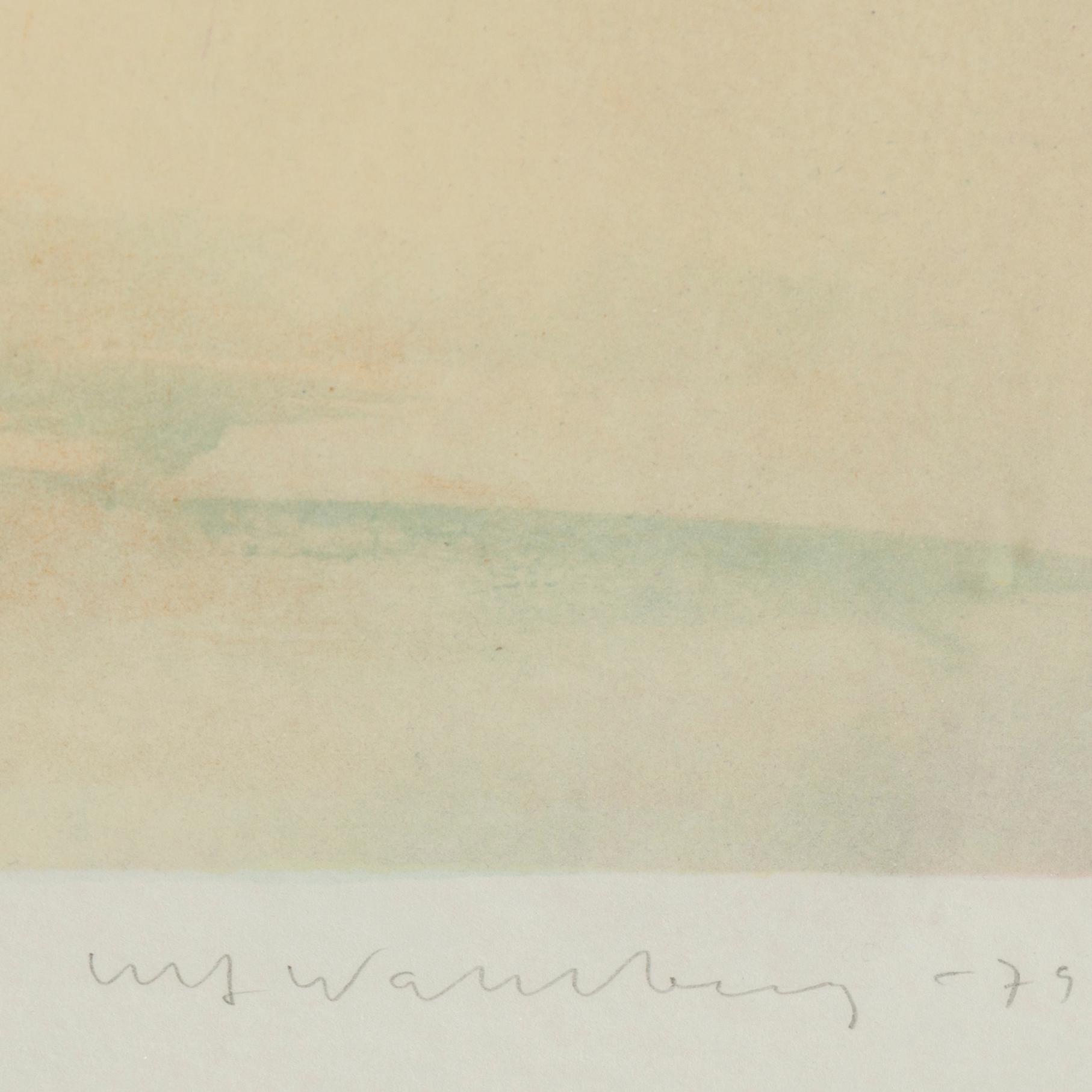ULF WAHLBERG, lithograph in colours, 1979, signed 232/250.