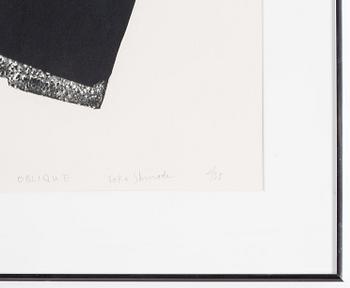 Toko Shinoda, lithograph, signed and numbered 2/35.