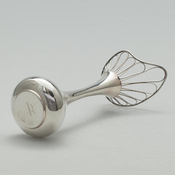 LJUSSTAKE, silver, Suomen Kultaseppä, Åbo 1957. Vikt ca 115 g.