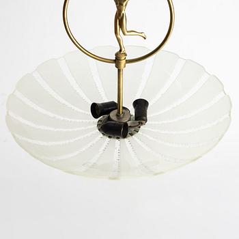 Ceiling lamp, Swedish Modern, first half of the 20th century.