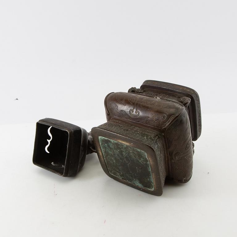 Incense burner China 18th/19th century bronze.