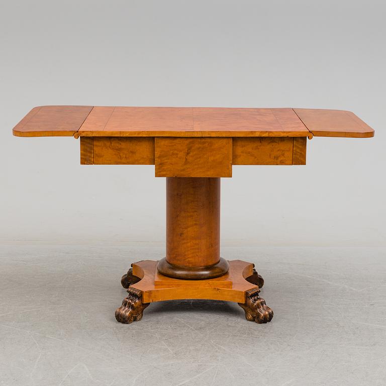 A Swedish empire table, first half of the 19th century.