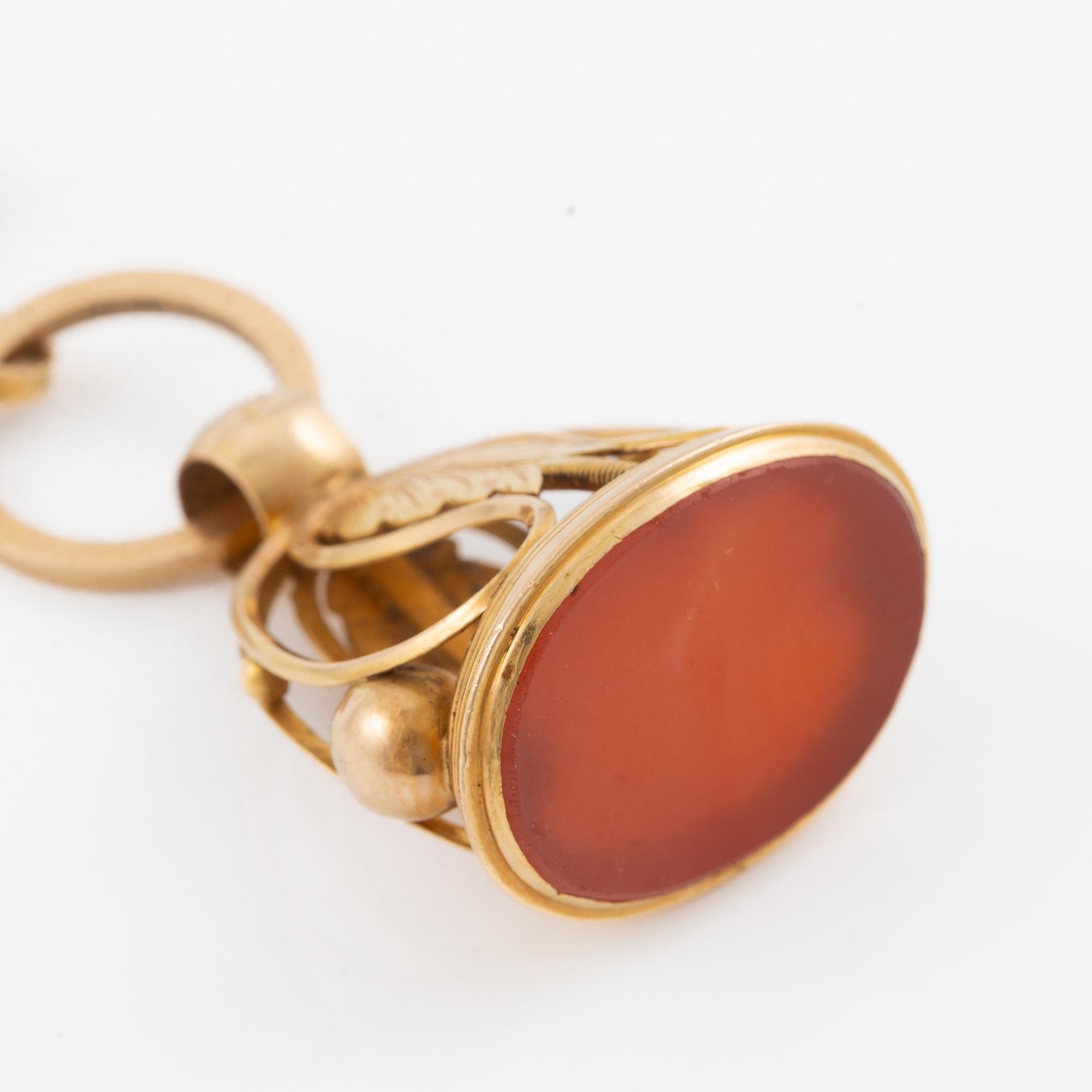 Sigill och nyckeldragare, av Johan Richard Borg och  Arvid Örn, Gävle 1831.