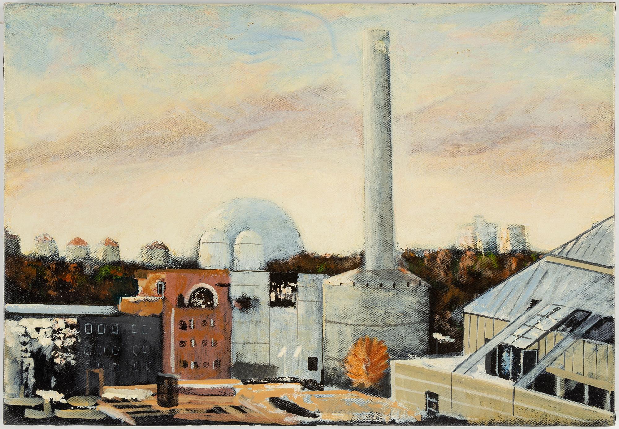 KALLE BERGGREN, canvas, signed and dated 1994-96 on verso.