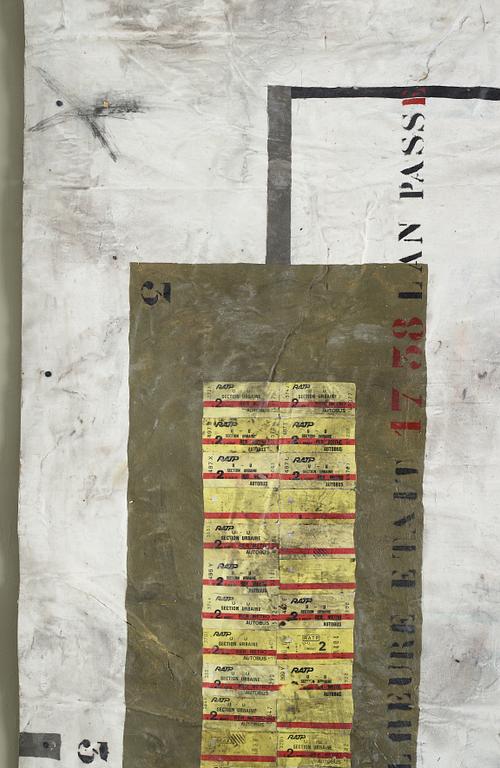 CAROUSCHKA STREIJFFERT, mixed media and collage on cardboard.