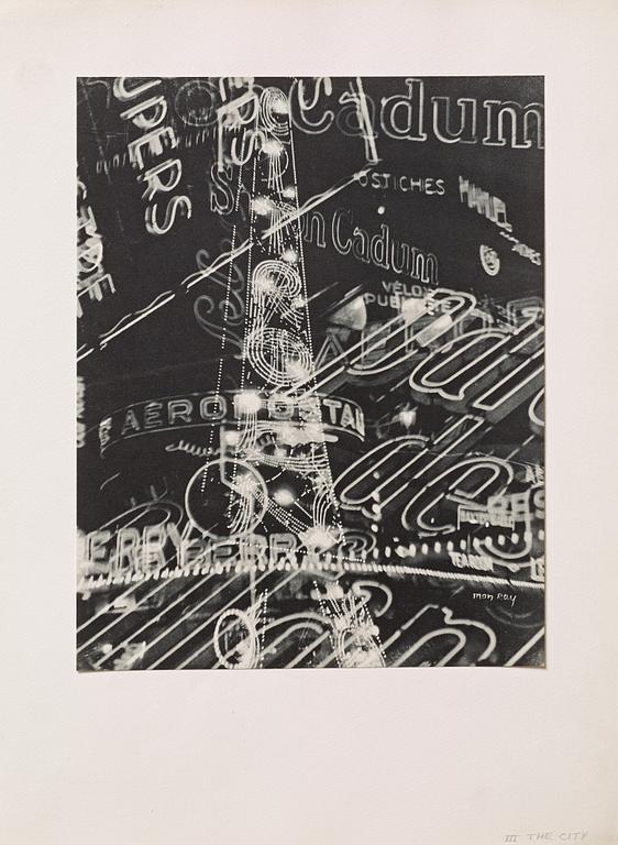 "Électricité - Dix rayogrammes de Man Ray et un texte de Pierre Bost", 1931.