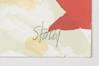 Mapp, 4 litografier,"5Th IAAF World Championships in Athletics Götebog 1995".