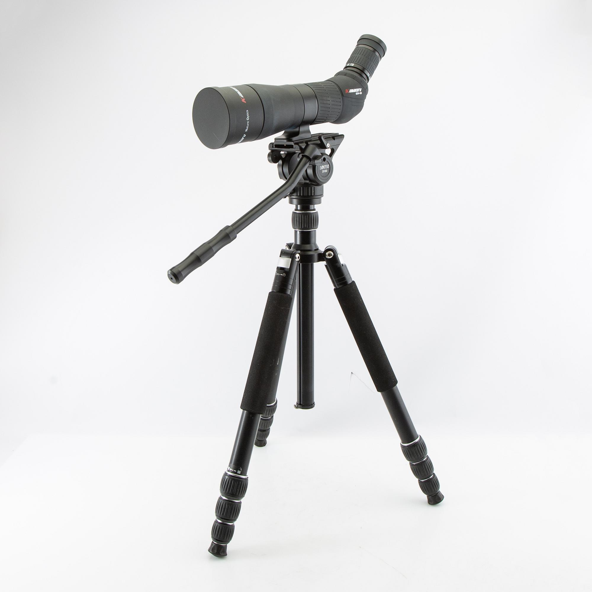 Spotting scope with tripod Kamakura EDV-65 Japan.
