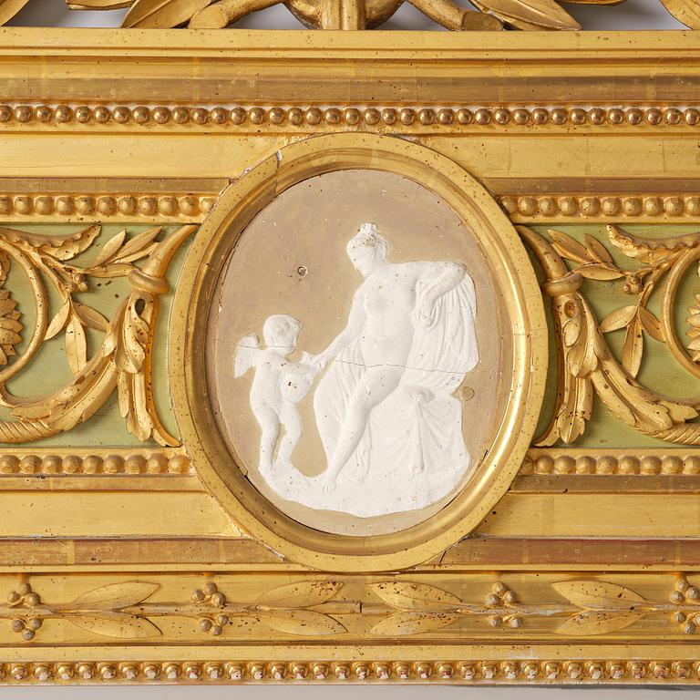 A pair of Late Gustavian mirrors, by Pehr Ljung (1743-1819).