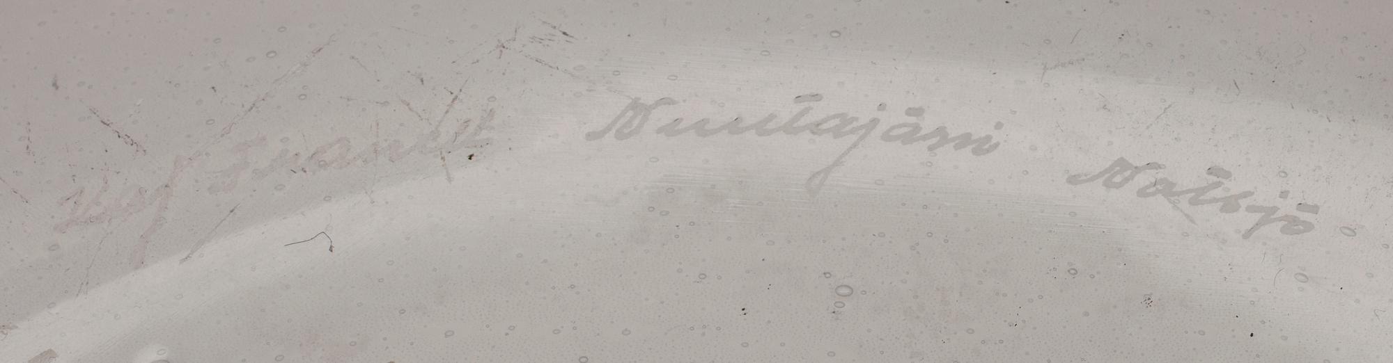 FAT, sodaglas, signerad Kaj Franck Nuutajärvi Notsjö, 1900-talets senare hälft.