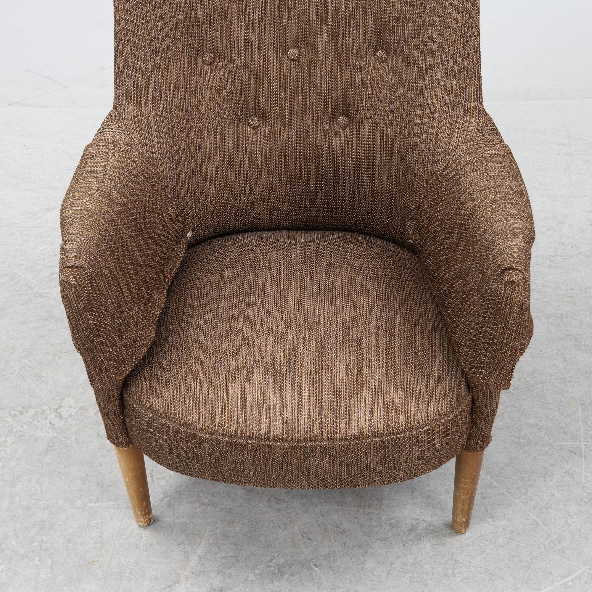 Carl Malmsten, a "Konsert" armchair, second half of the 20th Century.