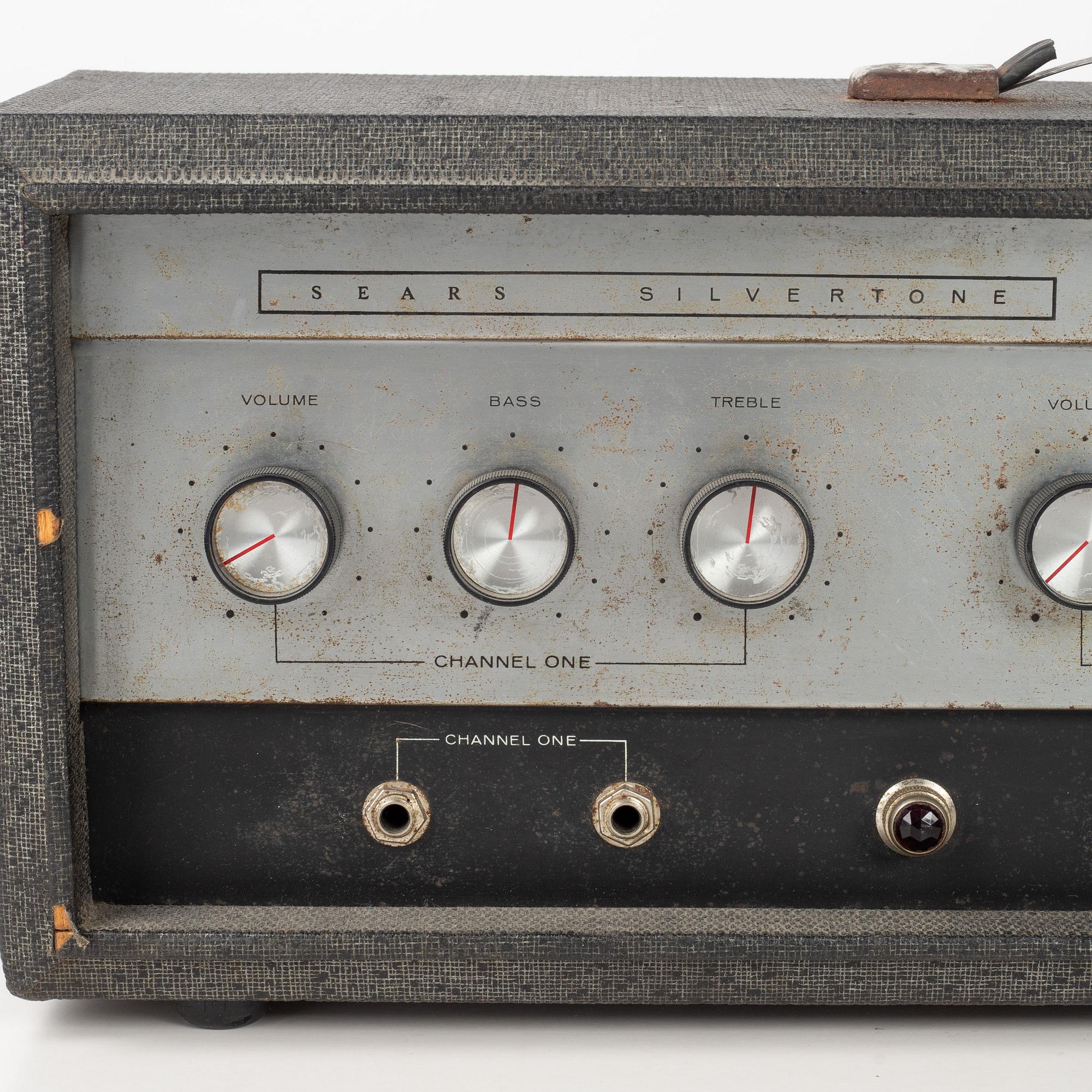 Sears, Silvertone, guitar amplifier, model 1495, USA 1960s.