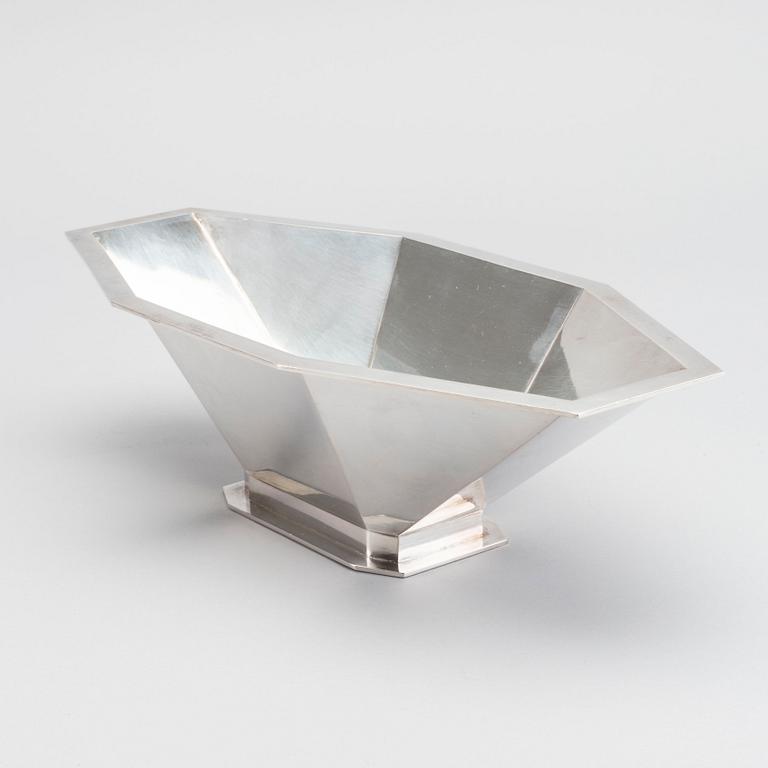 OLLE TORRESTAD, skål sterling Halmstad 1969.