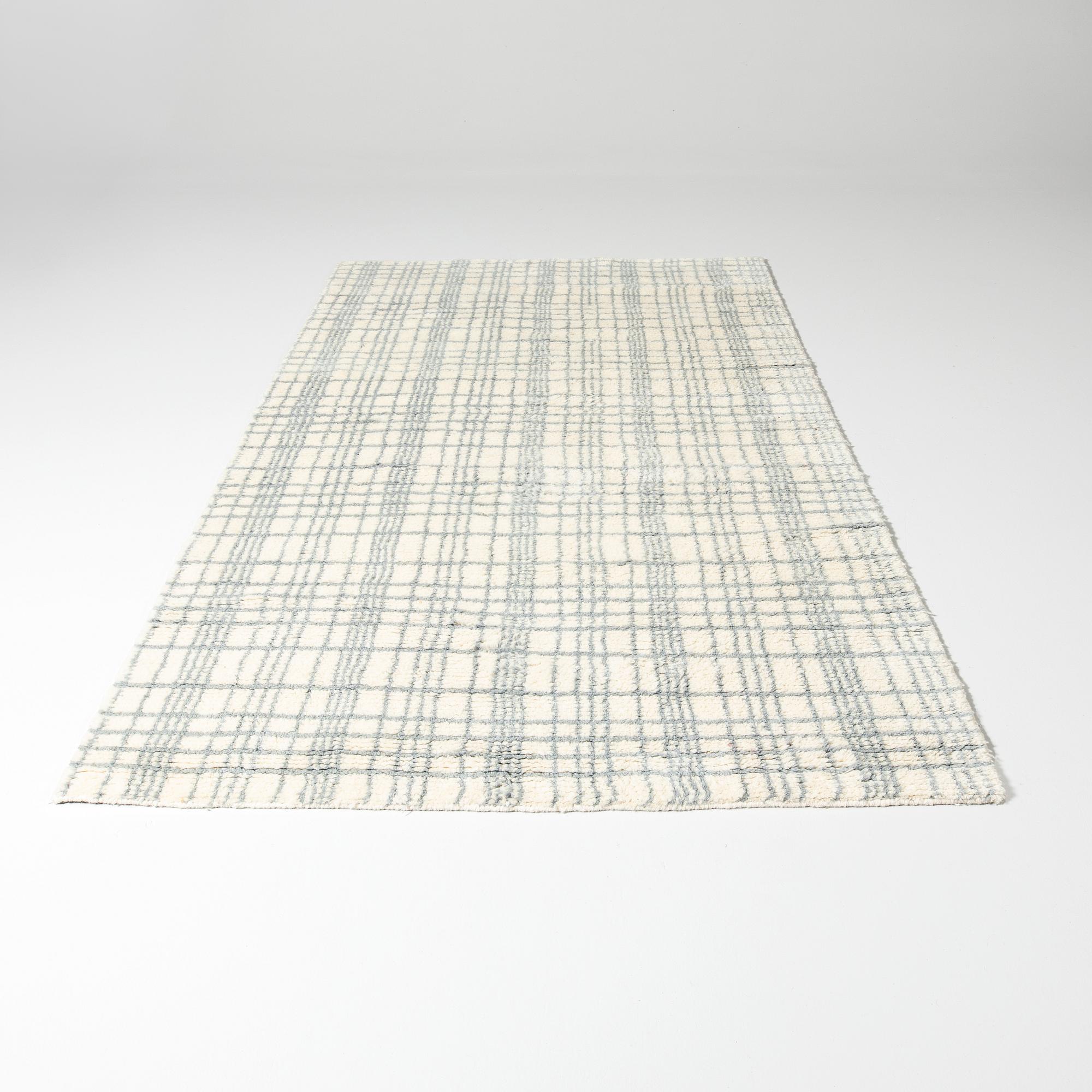 Rug, rya, India, approx. 242 x 156 cm.