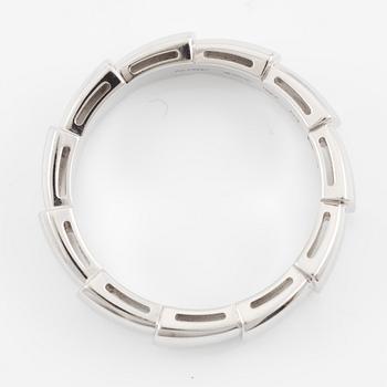 Bulgari ring "Viper" 18K white gold.