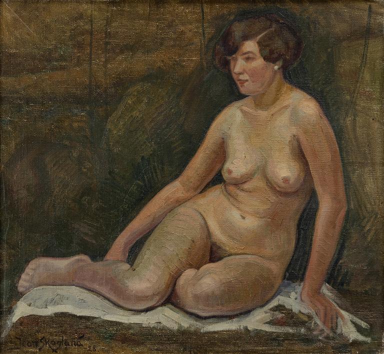 Jean Skoglund, Model study.