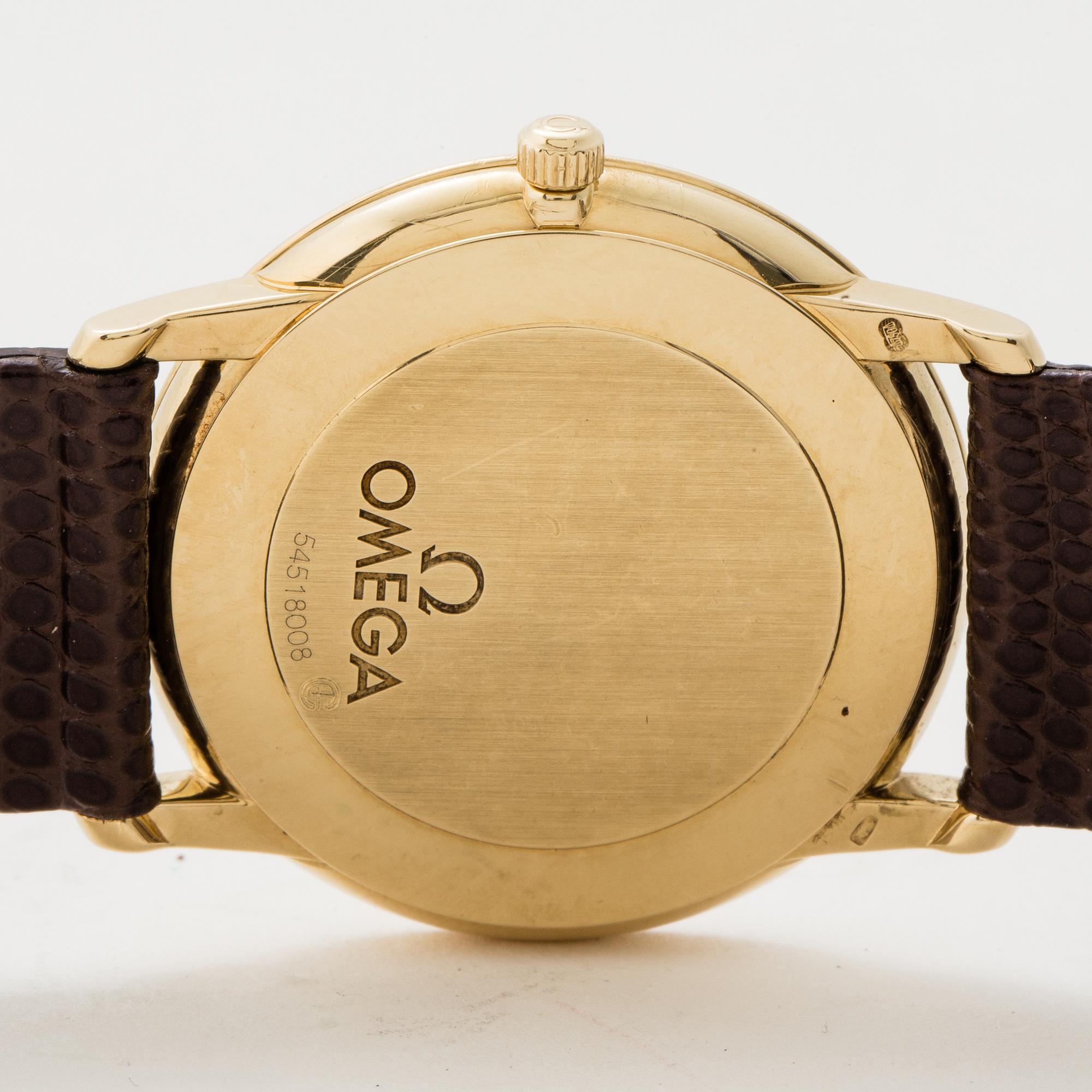 Omega, wristwatch, 34 mm.