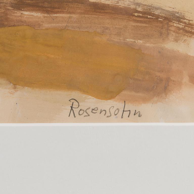LENNART ROSENSOHN, blandteknik, signerad.