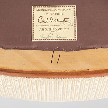 Carl Malmsten, armchair, "Vår Fru", OH Sjögren, late 20th century.