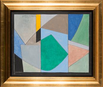 Göran Augustson, gouache, signerad och daterad -97.