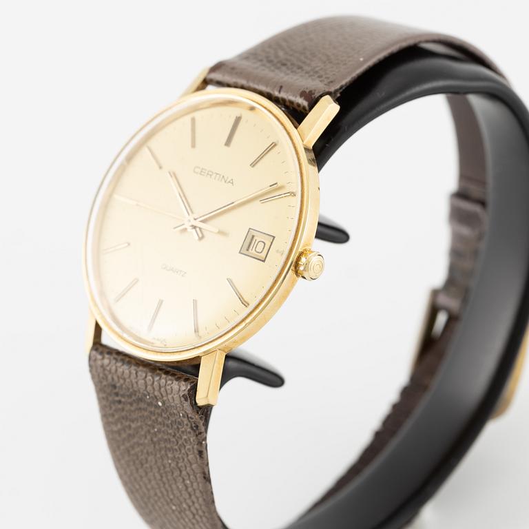 Certina, armbandsur, 34 mm.