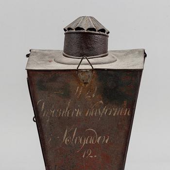 Lyktor, 2 st, troligtvis Danmark, omkring år 1900.