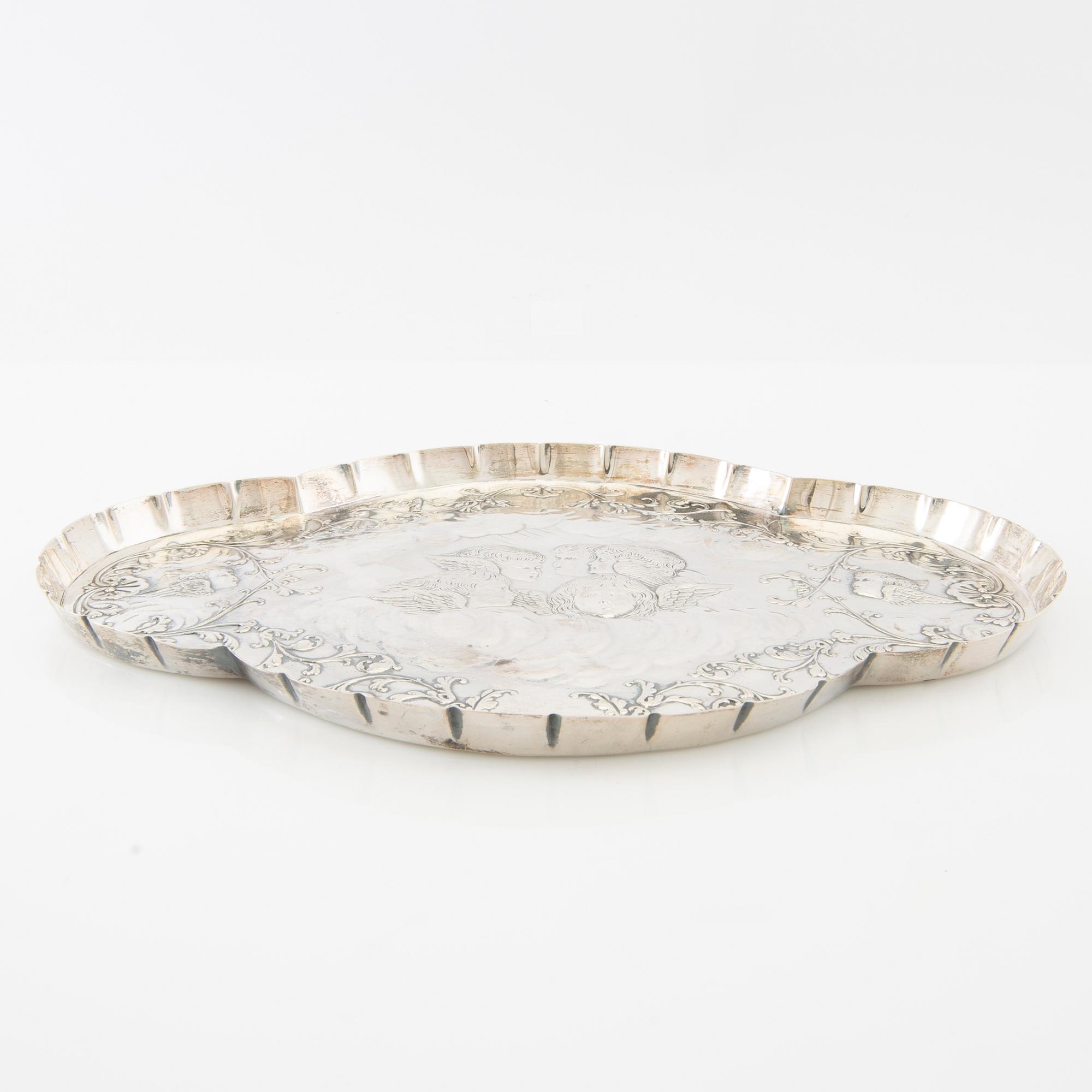 William Chandless presenterfat silver London 1896.