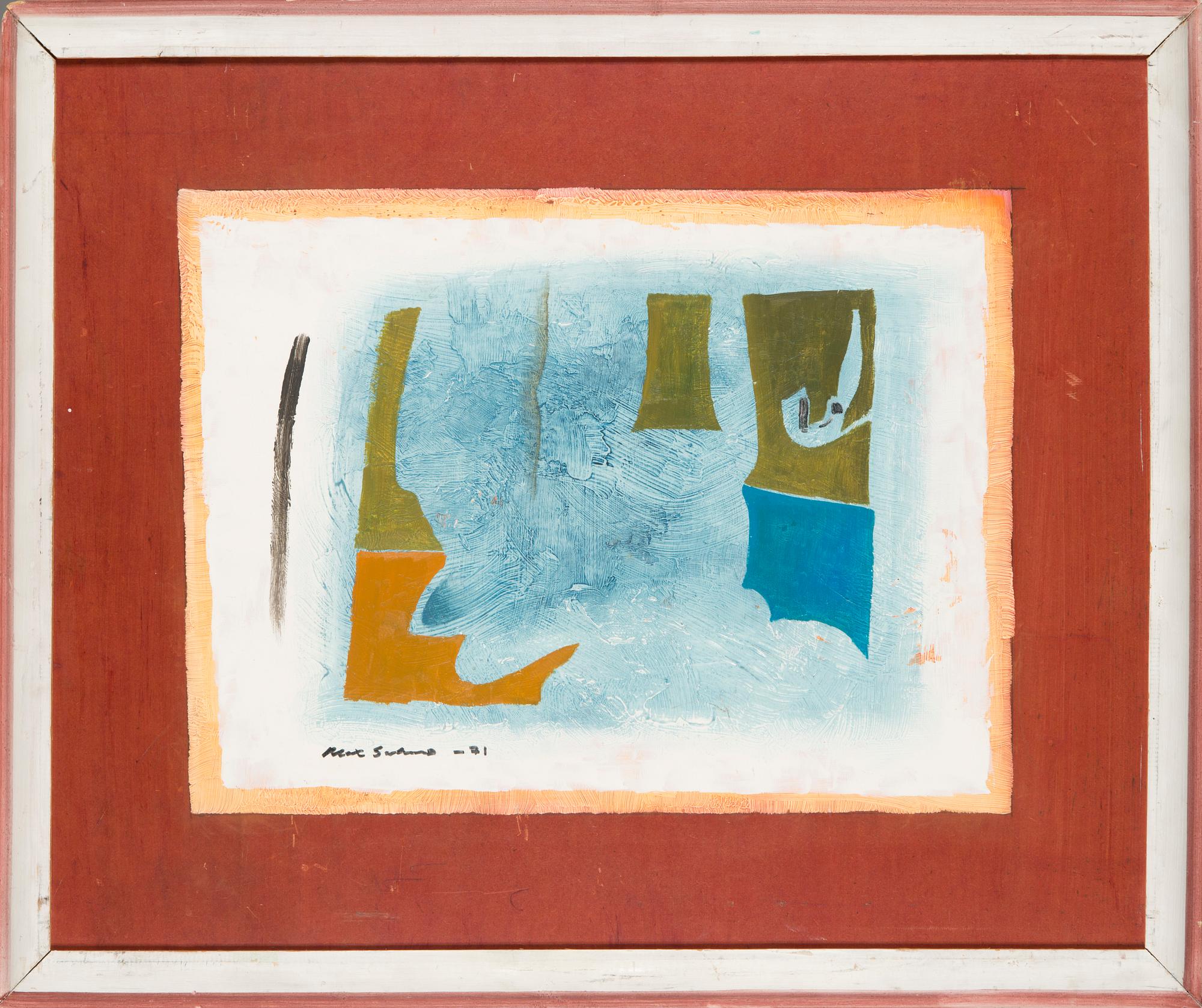 Max Salmi, "Nainen ja lintu" (Kvinnan och fågeln).