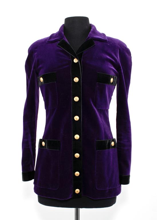 A jacket by Chanel.
