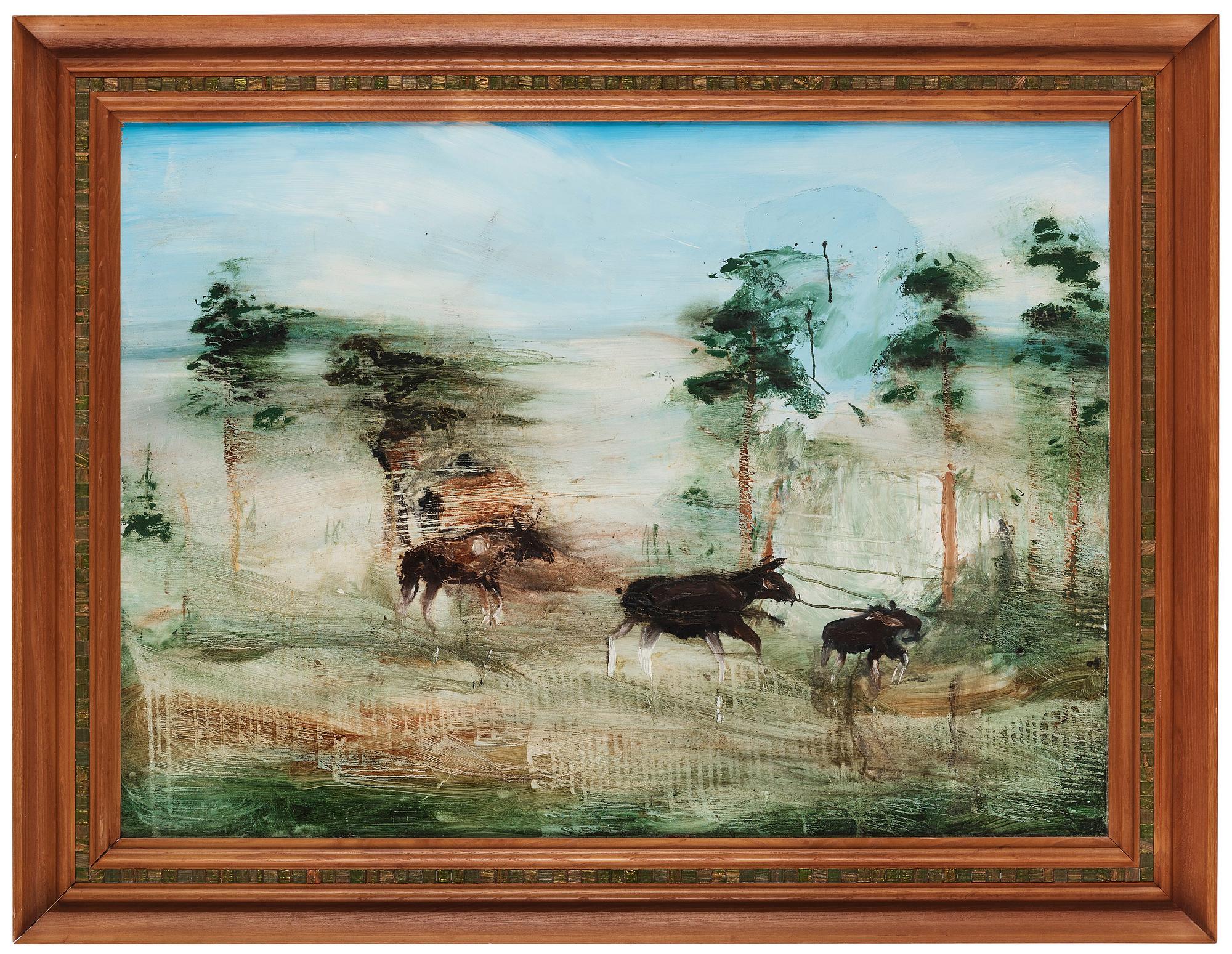 Ernst Billgren, 'Familj i skogen'.