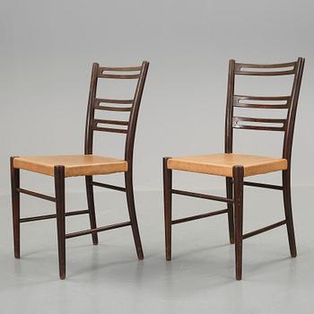 STOLAR, 8 st, "Gracell", Yngve Ekström, Gemla, brickmärkta.