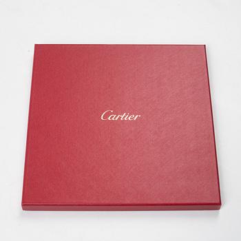 Cartier, scarf.