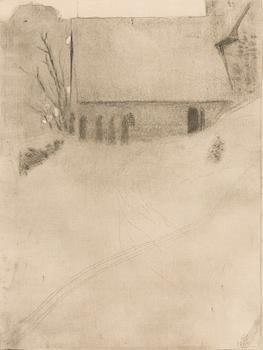 AKSELI GALLEN-KALLELA, etching, signed, dated on the plate 1905.