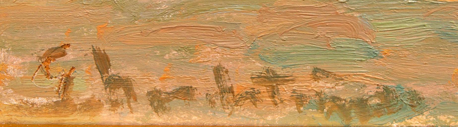 Gerhard Nordström, oil on panel, signed.