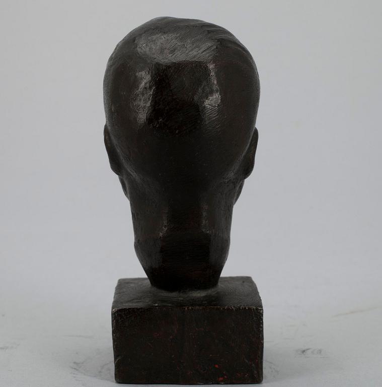GUSTAF NYHOLM, skulptur, brons, sign. och dat. 1927.