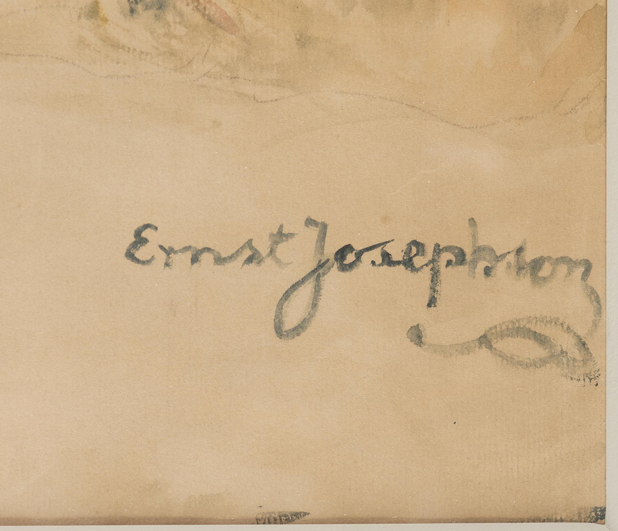 Ernst Josephson, Figurkomposition.