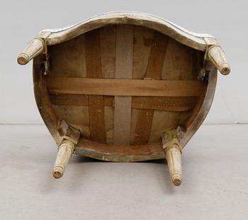 KARMSTOL, rokoko, 1700-tal.