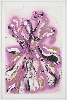 Fernandez Arman · FERNANDEZ ARMAN, serigrafi, signerad o numrerad 105/175, 1983.