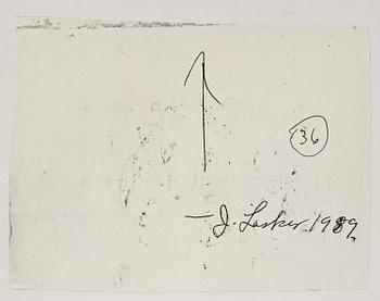 Jonathan Lasker, Utan titel.