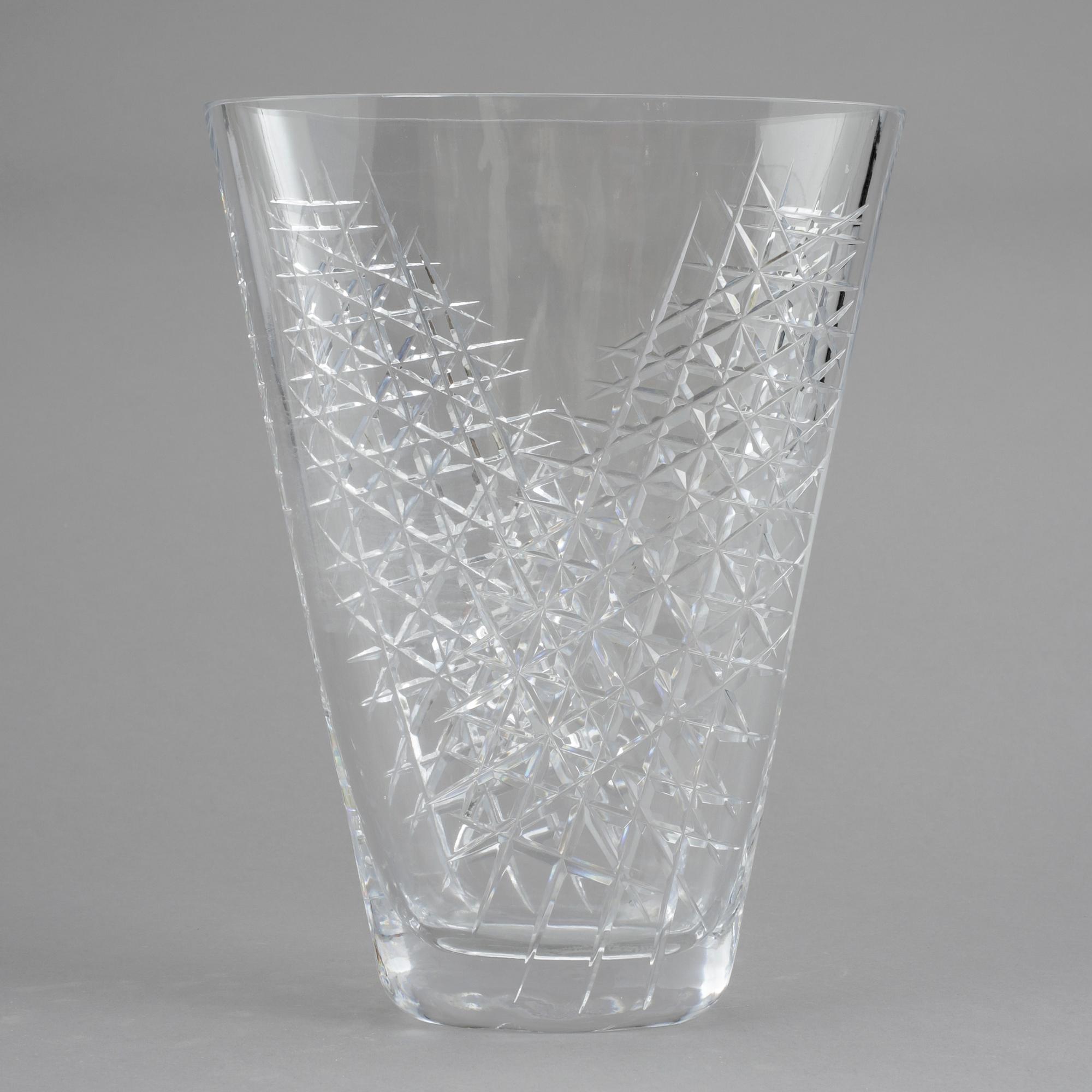 VAS, glas, "Silvia", Ingeborg Lundin, Orrefors.